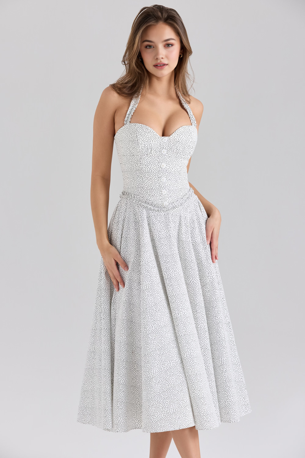 Vestido Midi Zavv Zaira