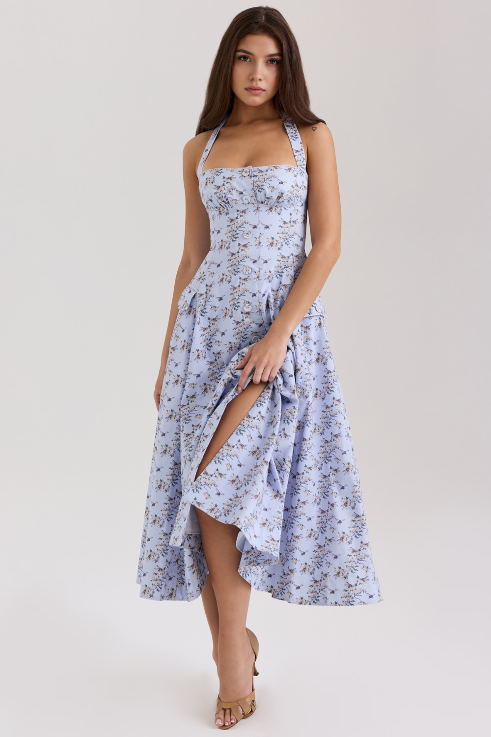 Vestido Midi Zavv Fantine