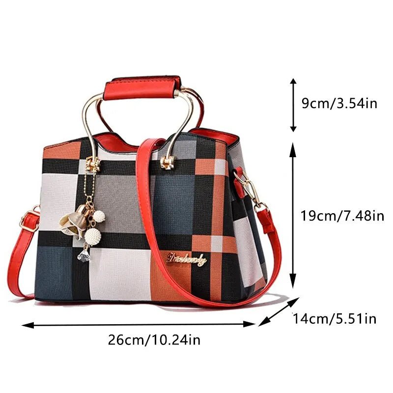 bolsa-feminina-xadrez-em-couro-genuino-queen-premium-8647427 - Kabani