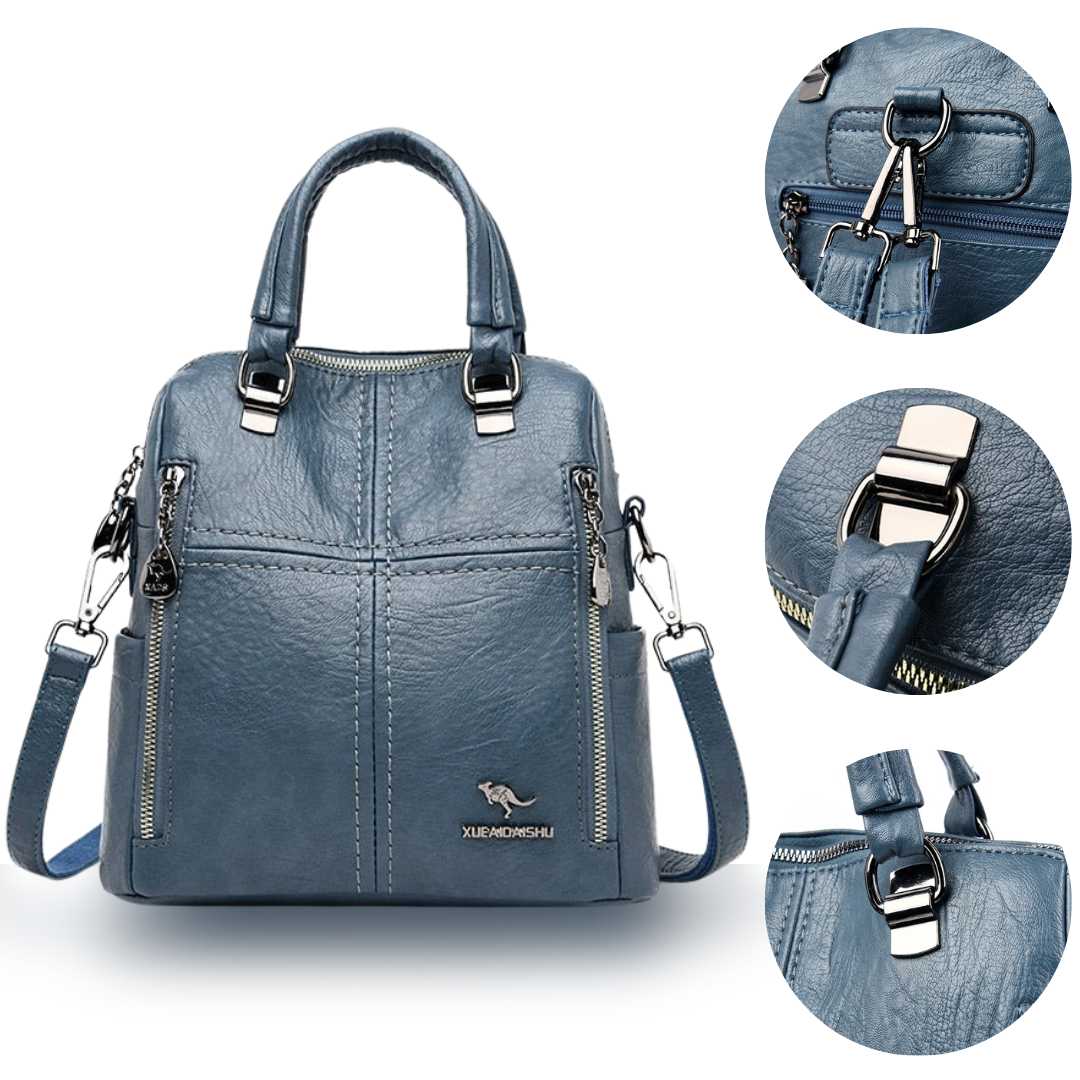 bolsa-mochila-feminina-em-couro-genuino-twoinone-premium-5507277 - Kabani