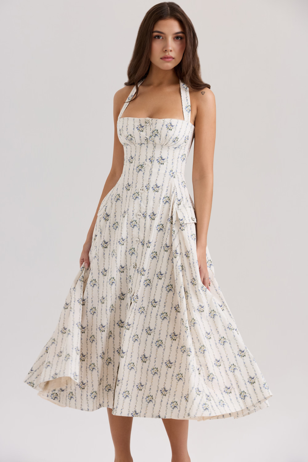 Vestido Midi Zavv Fantine