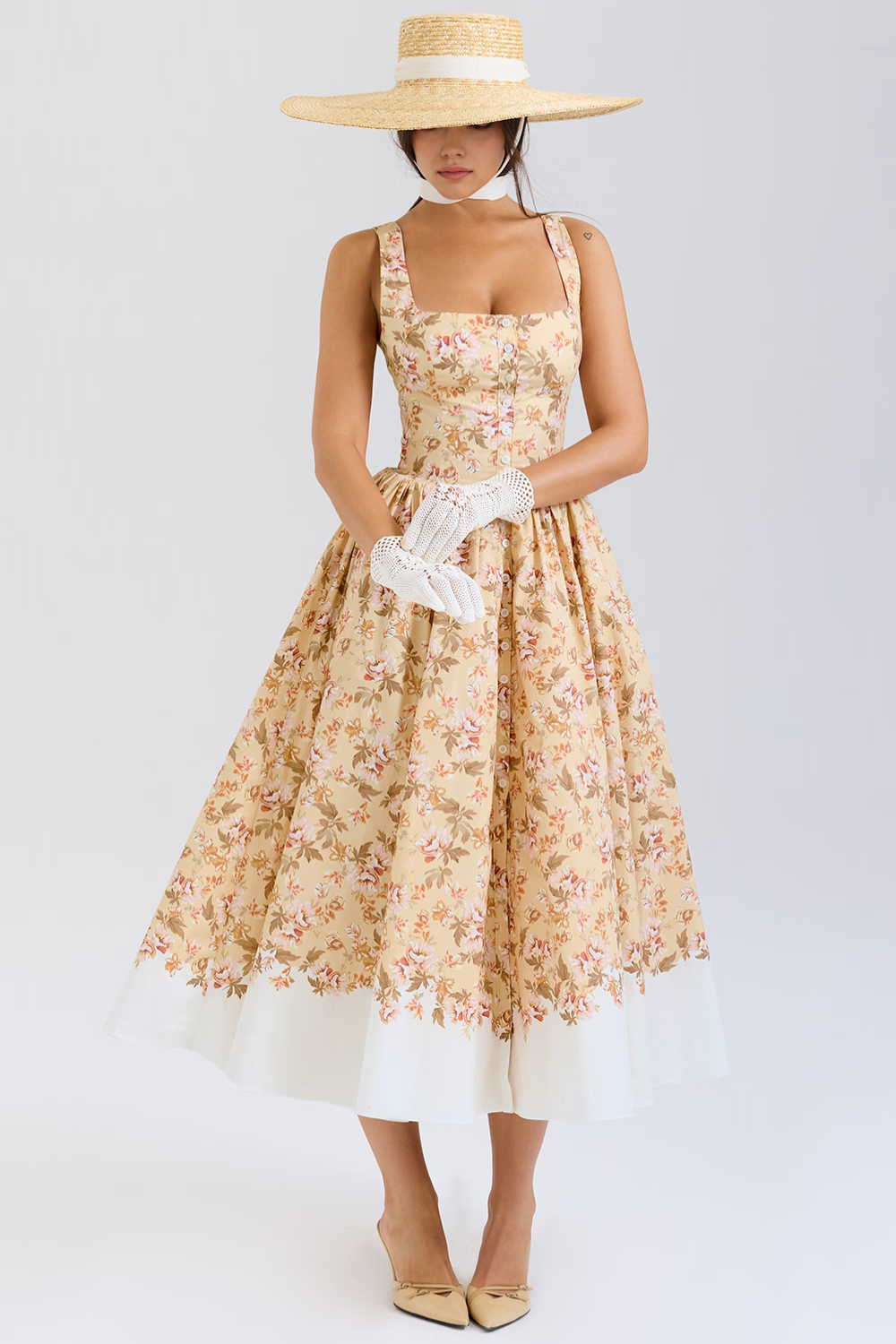 Vestido Midi Zavv Mireille