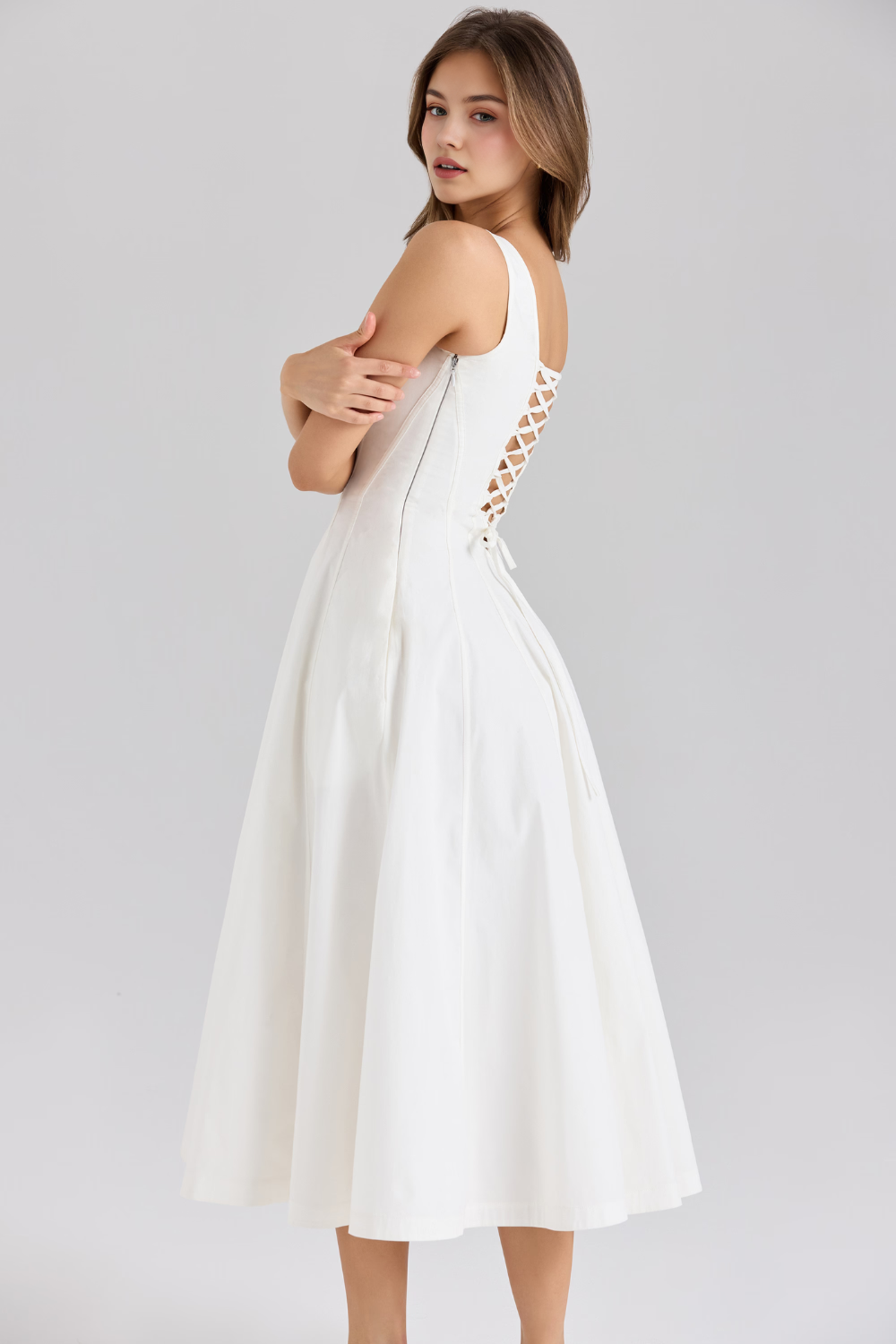 Vestido Midi Zavv Jamila