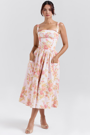 Vestido Midi Zavv Samira