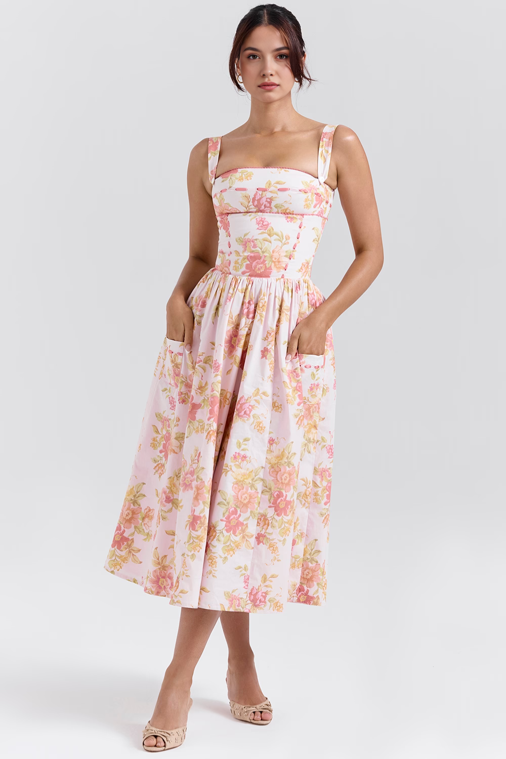 Vestido Midi Zavv Samira