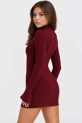 Vestido Manga Longa Zavv Yasmine