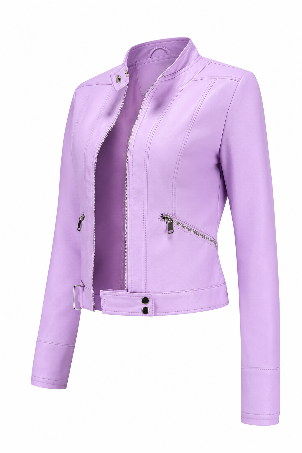 Jaqueta de Couro PU Premium Beckey
