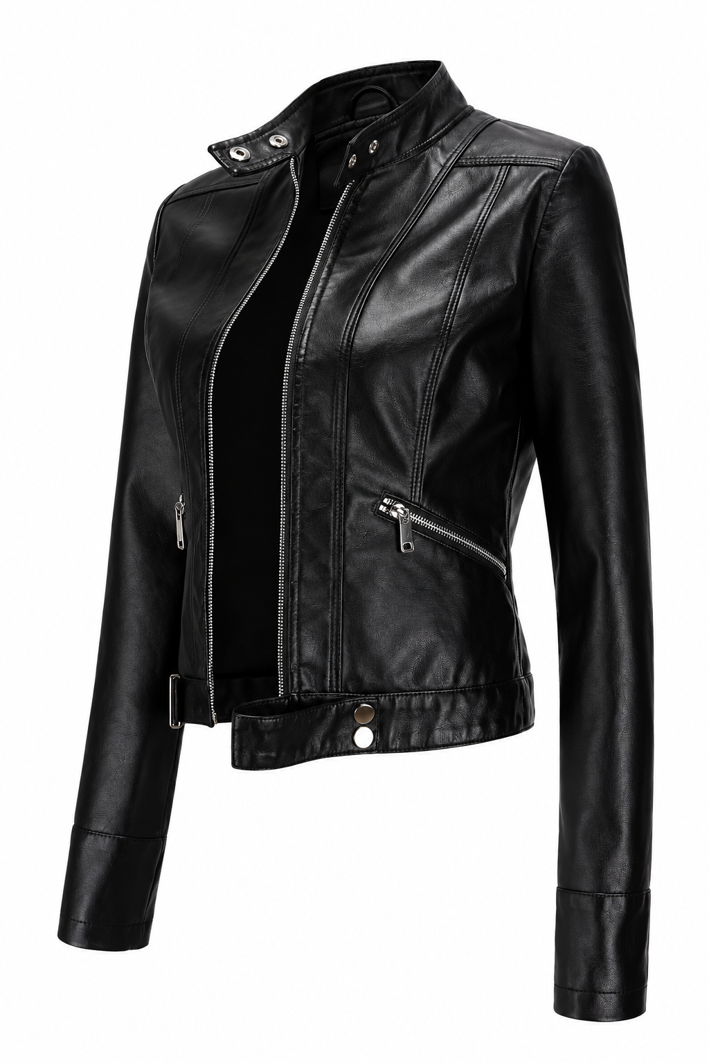 Jaqueta de Couro PU Premium Beckey