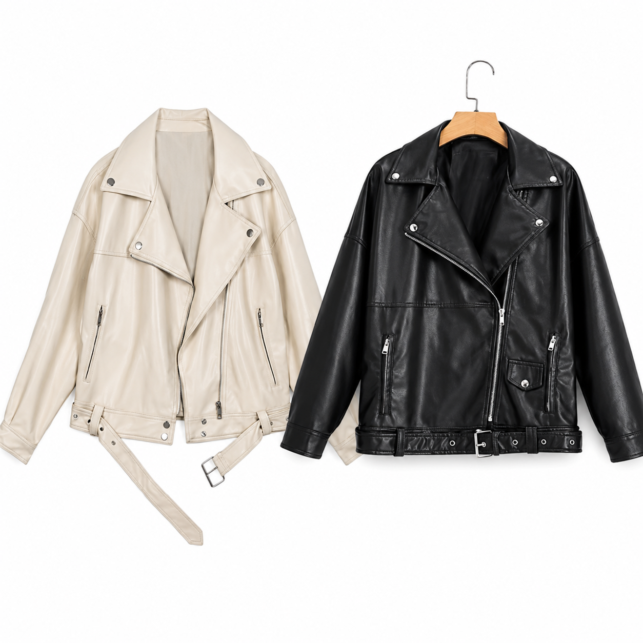 Jaqueta de Couro PU Premium Betty