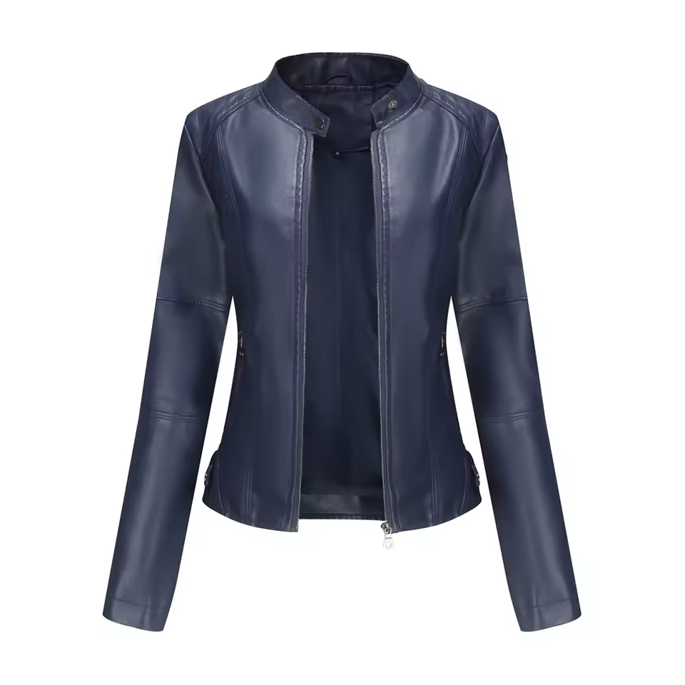 Jaqueta de Couro PU Premium Kendra