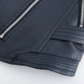Jaqueta de Couro PU Premium Milano