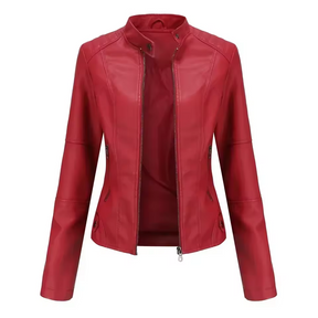 Jaqueta de Couro PU Premium Kendra
