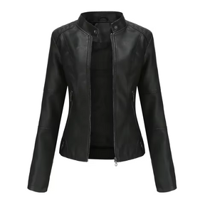 Jaqueta de Couro PU Premium Kendra
