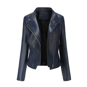 Jaqueta de Couro PU Premium Milano