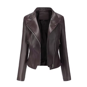 Jaqueta de Couro PU Premium Milano