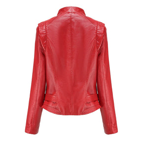 Jaqueta de Couro PU Premium Milano