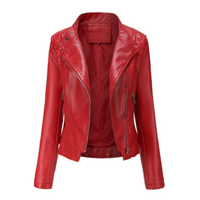 Jaqueta de Couro PU Premium Milano