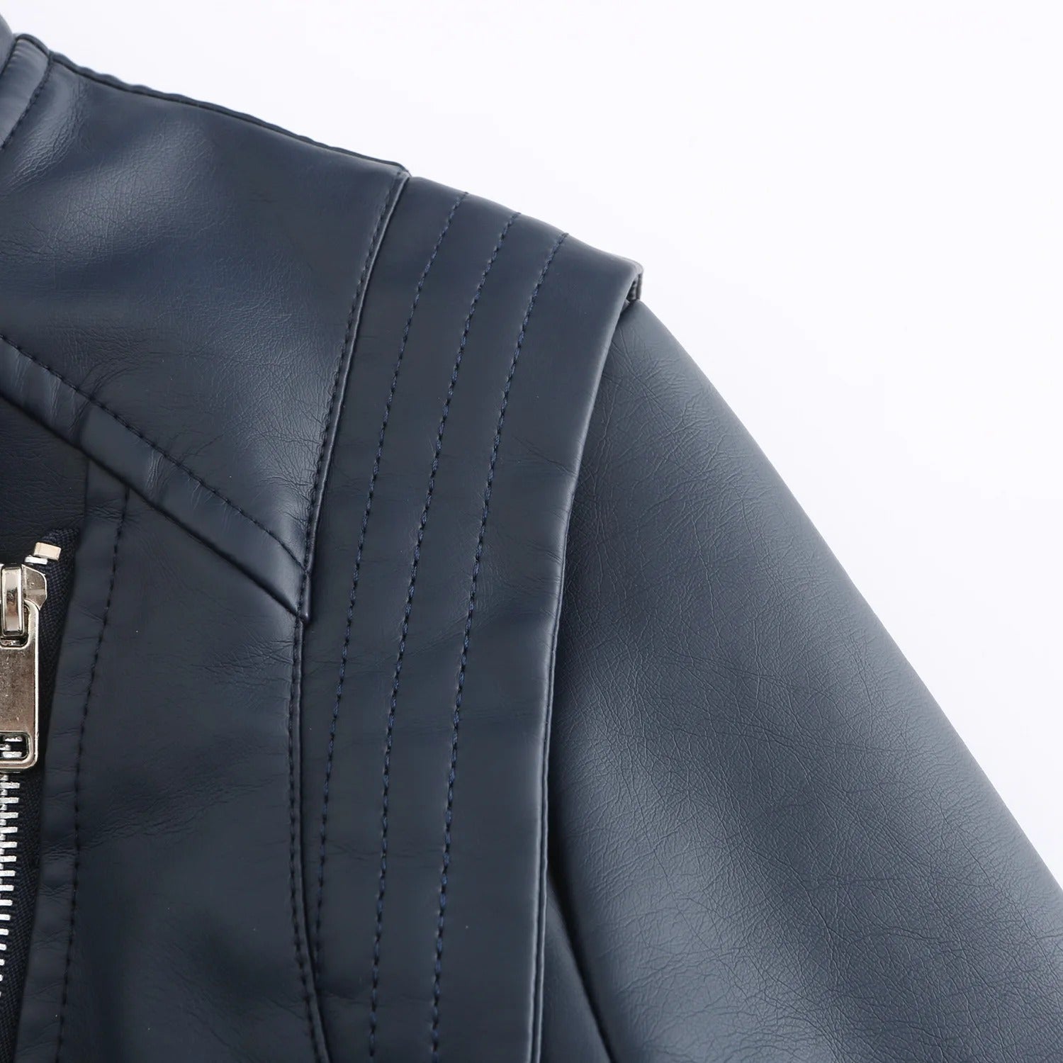 Jaqueta de Couro PU Premium Milano