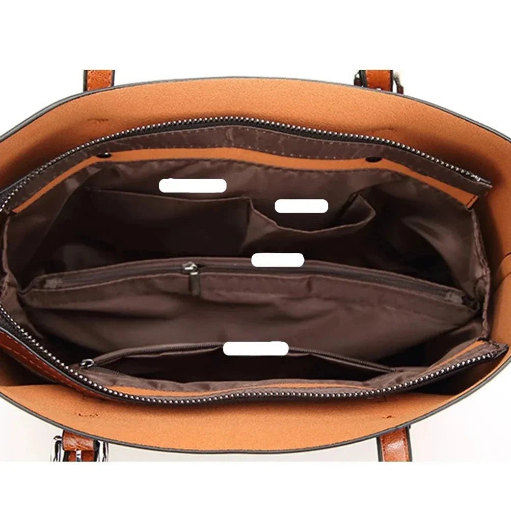 bolsa-feminina-de-ombro-em-couro-genuino-mulher-elegante-5698661 - Kabani
