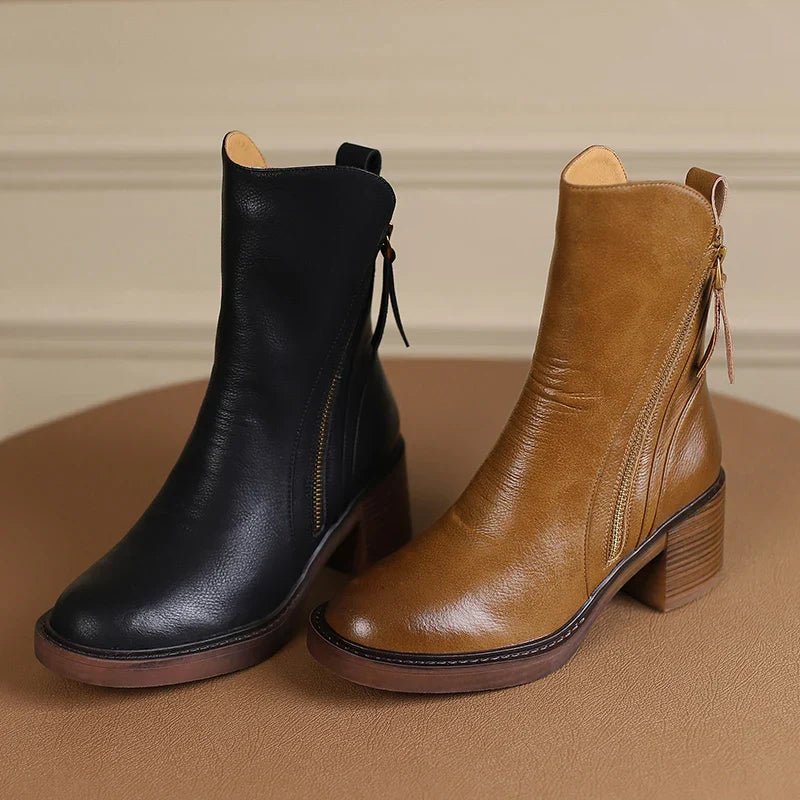bota-feminina-de-couro-com-salto-chelsea-1226444 - Kabani