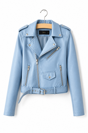 Jaqueta de Couro PU Premium Outwear